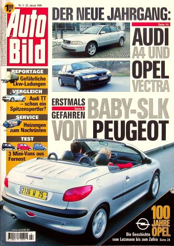 Deckblatt Auto Bild (03/1999)
